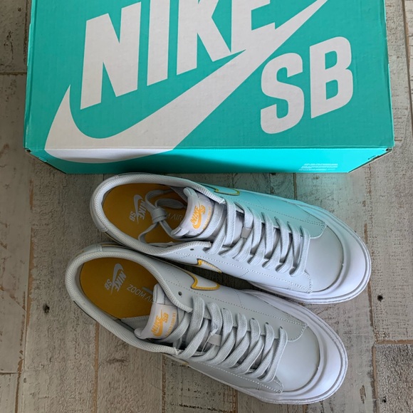🌼NIKE🌼 SB BLAZER ZOOM LOW XT ‘Pure Platinum’ - Picture 8 of 10